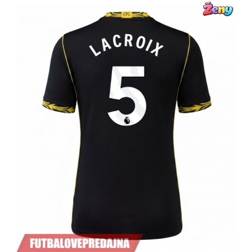 Lacne Ženy Futbalové dres Chelsea Maxence Lacroix #5 2026-27 Krátky Rukáv - Preč